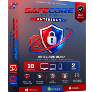 Safecore Antivirus Ultra(10 Devices/2 Years)