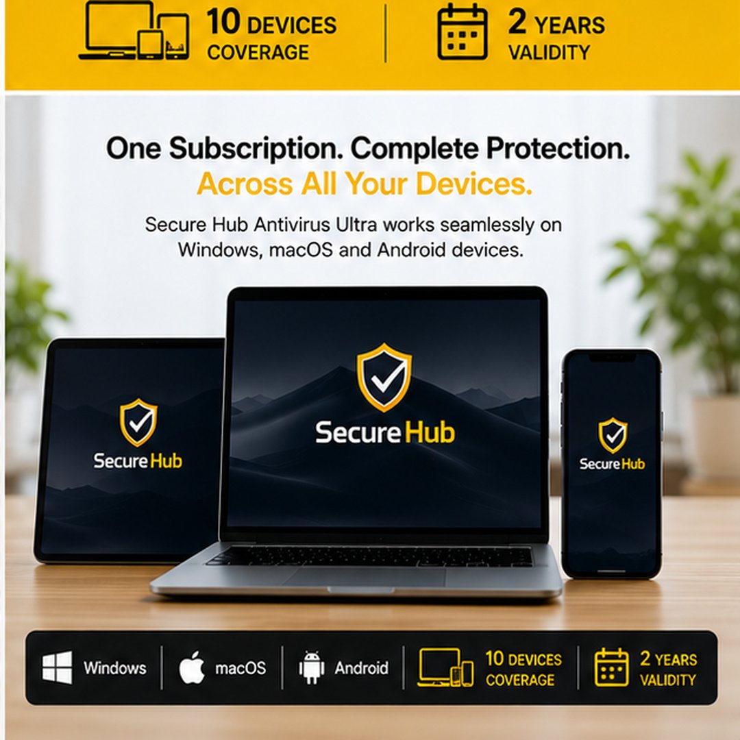 Secure Hub Antivirus Ultra (10 Devices / 2 Years) - Image 4