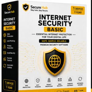Secure Hub Internet Security Basic (1 Device / 1 Year)
